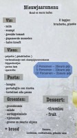 Pastificio Giuliana menu