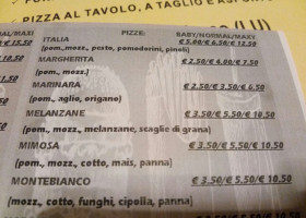 Pizzeria Vecchia Rotonda Di Caparrini Gino Gualtiero menu