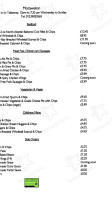 Morawelon Fully Licensed Cafe, And Takeaway menu