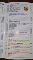 Windmill House Chinese Take Away menu