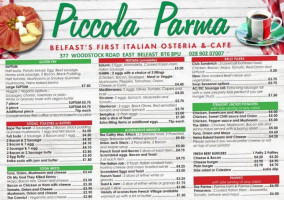 Piccola Parma food