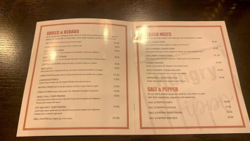 Hungry Hippo menu