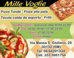 Pizzeria Mille Voglie food