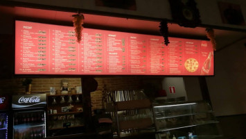 Pizzeria Genti menu