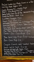 The Dovecote Inn menu
