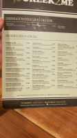 The Plough Inn menu