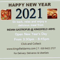 Indian Gastro Kitchen Kingsfield Arms food