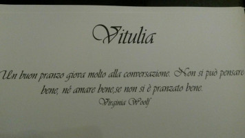 Vitulia menu