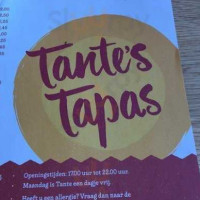 Tante’s Tapas food