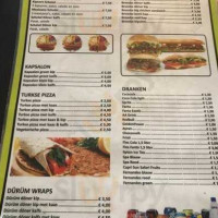 City Kebab menu
