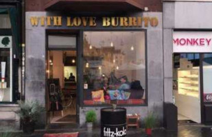 With Love Burrito outside