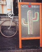 With Love Burrito outside