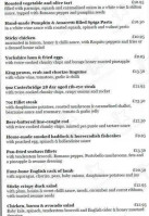 Harts Boatyard Surbiton menu
