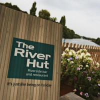 The River Hut Bar Restaurant Cafe inside