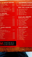 Hard Wok Kafe menu
