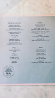 Paju Villa menu