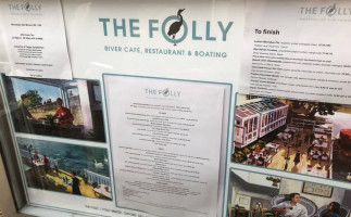 The Folly menu