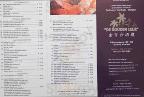 Chinees Wok De Gouden Lelie Haarlem menu