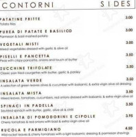 Al Forno menu