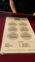 Chez Franz menu