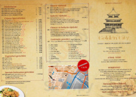 Golden City menu