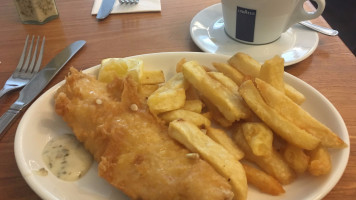 Bankers Fish Chips food