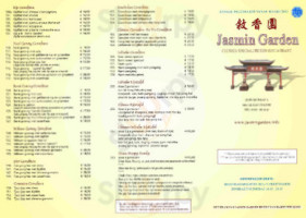 Jasmin Garden Castricum menu
