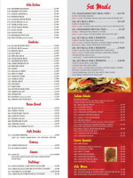 Naga Spice menu