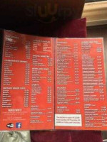 Shisha menu
