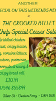 The Crooked Billet Inn Kitchen menu