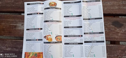 Haltwhistle Tandoori menu