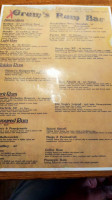 Bridge Street Ale House menu