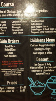 Royal Phoenix menu