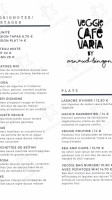 Veggie Cafe Varia menu
