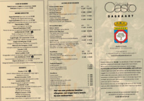 Gusto Di Casto menu