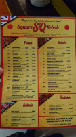 Square Kebab menu