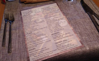 Restoran Trofé menu