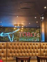 Toro's Steakhouse Bradford inside