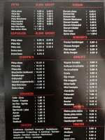 Resto Snack Istanbul menu