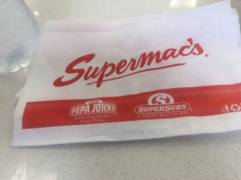 Supermac's Papa John's food