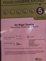 The Sir Nigel Gresley food