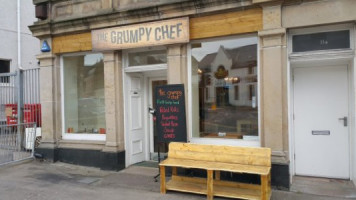 The Grumpy Chef outside