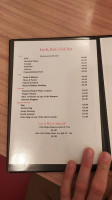 Les Rita's Fish menu