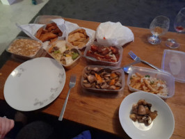 Champagne Chinese Takeaway food