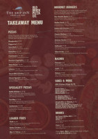 High Street Cafe menu