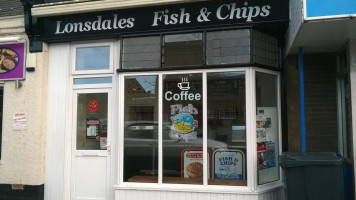 The Crossings Fish Chips outside
