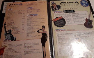 Mattia Diner menu