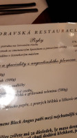 Moravska Restaurace menu