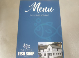 The Little Fish Shop food