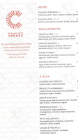 Charlie's Corner Tallinn menu